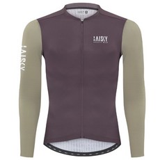 BAISKY百士奇 自行車男款空力薄款長車衣 對比 銅棕