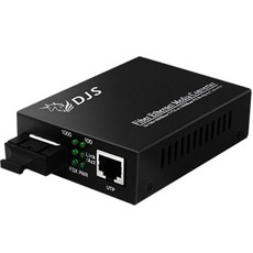 DJS-NF121GS-20 1000M SC雙芯單模 網路光電轉換器