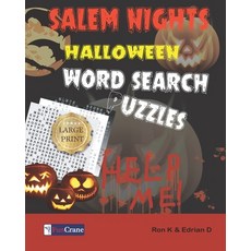 (英文圖書)Salem Nights: Halloween Word Search Puzzles 平裝版, Independently Published, 英文