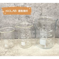 ISOLAB 耐熱玻璃燒杯, 150ml, 1個