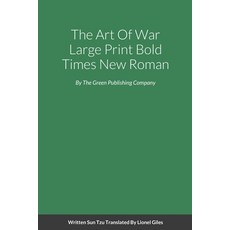 The Art Of War 20 Font Bold Times New Roman 1.5 Spacing 平裝版, Green Publishing Company, 英文