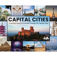 (英文圖書) Capital Cities: A Journey Around The World Through 118 Capital Cities 精裝版, Travel Is Life, 英文