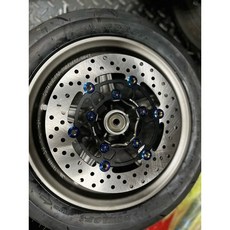 Mr king 浮動碟盤 245MM 勁戰三代 四代 五代戰 FORCE 蟬叫聲 gogoro 2 送鈦螺絲, 詳見包裝, 黑 245碟