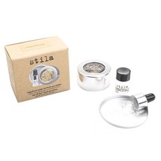 stila 單色眼影+混和液, 1組, Vintage Black Gold