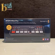 BlackMagic ATEM Mini Pro 導播機 直播機 採訪 遊戲直播 高質量轉場 公司貨, 1個