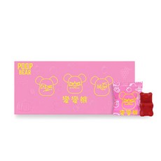 K.C WIN-WIN 變變熊酵素軟糖，可愛造型，幫助消化，健康零食, 30顆