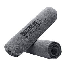 超細纖維 吸水擦車布/洗車毛巾/抹布 H357, 灰色, 1個