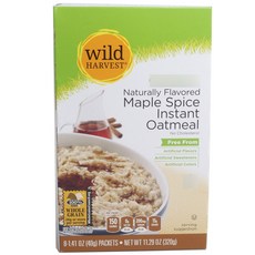 wild HARVEST 楓香即食燕麥片, 1盒, 320g