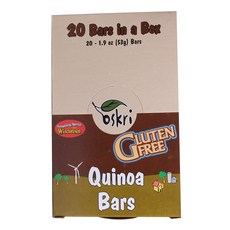 OSKRI ORGANICS 無麩質藜麥棒, 1盒, 53g