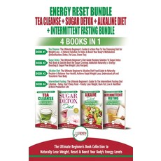 (英文圖書) Energy Reset Bundle: Tea Cleanse Sugar Detox Alkaline Diet Intermittent Fasting - 4 Books ... 平裝版, A&g Direct Inc., 英文