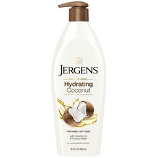 JERGENS 椰子保濕霜, 1入, 496ml