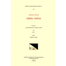 (英文圖書) CMM 59 Dominique Phinot (16th C.) Opera Omnia Edited by Janez Höfler and Roger Jacob. Vol. ... 平裝版, American Institute of Music..., 英文