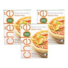 CHEBE 無麩質披薩皮混合無糖, 3個, 212克