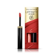 MAX FACTOR Lip Finity 唇彩 2 套, 口紅:2.3ml+ 面漆:1.9g, 1個
