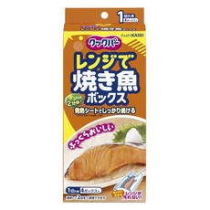 AsahiKASEI Cookper微波烤魚紙盒 4入, 1個