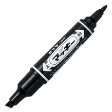 ZEBRA 斑馬牌 油性雙頭麥克筆, 1個, 黑色