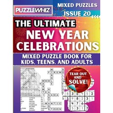 (英文圖書) The Ultimate New Year Celebrations Mixed Puzzle Book for Kids Teens and Adult... 平裝版, Puzzlewhiz, 英文