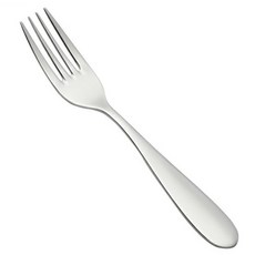 YOSHIKAWA 吉川 Zei甜點叉, 1個, 銀