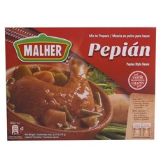 MALHER Pepián調味醬, 1盒, 74g