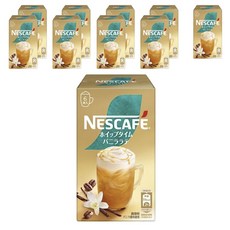 NESCAFE 雀巢咖啡 Whipped Time咖啡雲朵香草風味拿鐵隨行包, 10個, 6入