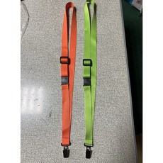 【富巨金】新款識別證帶/20mm證件帶/2cm寬高速帶/特多龍(調整環 安全扣 鋅鉤), 不旋轉金屬夾 (織帶顏色請打在備註)