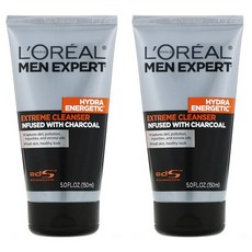 L'OREAL PARIS 巴黎萊雅 木炭潔面乳, 2條, 150ml