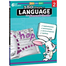 (英文圖書)180 Days(tm) Language for Second Grade: Practice Assess Diagnose 平裝版, Shell Education Pub, 英文