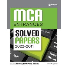 (英文圖書) MCA Entrance Solved 平裝版, Arihant Publication India L..., 英文