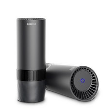 DAWISE 空氣清淨器，USB供電適用車內室內辦公室, 尊爵黑, AC05