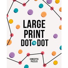 (英文圖書) Large Print Dot-To-Dot 平裝版, Puzzlewright, 英文