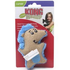 KONG 棉麻動物造型貓玩具, 1個, 混色