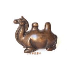 【汶采】仿唐駱駝鎮紙 銅製書鎮 文房雅玩 書法繪畫用品, 詳見包裝