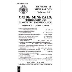 Oxide Minerals 平裝版, de Gruyter, 英文