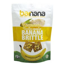 Barnana Organic Crunch 香蕉脆姜脆薑餅, 1個, 100克