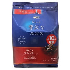 ChottoZeitakunaKohiten AGF日本摩卡咖啡粉, 1個, 240g, 研磨咖啡