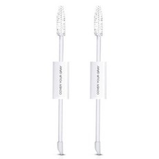 Cover your gray 2合1彩妝專用雙頭刷 7g, 2個, 中褐色