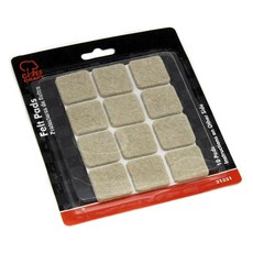 CHEF CRAFT 方形毛氈降噪墊, 12入