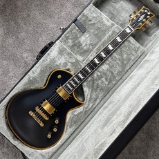 ESP E-II Eclipse DB – Vintage Black 電吉他 復古黑金配色 專業演奏級電吉他, 詳見包裝, 1個