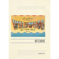(英文圖書) Vintage Lined Notebook Greetings from Wildwood by-the-Sea New Jersey 平裝版, Found Image Press, 英文