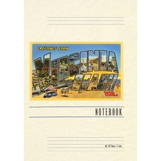(英文圖書) Vintage Lined Notebook Greetings from Virginia Beach 平裝版, Found Image Press, 英文