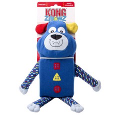 KONG 拼貼造型玩偶寵物犬玩具 L號, 1個, 狗