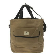 snow peak 雪諾必克 萬用露營帆布背包 UG-070R, 1個, 棕色