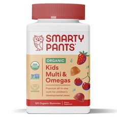 SMARTYPANTS vitamins 孩童用綜合維他命&Omegas軟糖, 1罐, 120顆