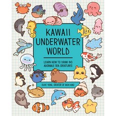 (英文圖書) Kawaii Underwater World: Learn How to Draw 80 Swimmies in All Their Glory 平裝版, Rock Point, 英文
