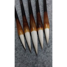 羊毫筆大中小-筆型飽滿-書畫工筆染色洗色推薦, 中3.2X0.9 CM