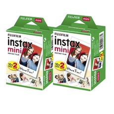 FUJIFILM 富士 instax mini拍立得相機底片 20張, 2入
