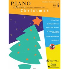 凱翊 HL芬貝爾鋼琴教程學生教材系列聖誕歌曲第6冊 Faber Piano Christmas 6，適合各程度學生，輕鬆學習聖誕歌曲, 芬貝爾鋼琴教程 聖誕歌曲 第6冊