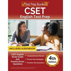 (英文圖書) CSET English Test Prep: CSET Study Guide and Practice Exam Questions [4th Edition] 平裝版, Test Prep Books, 英文