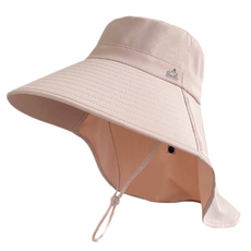 ALX冰絲大帽簷護頸遮陽帽(#HUT004) - 防曬遮陽、透氣舒適、戶外必備