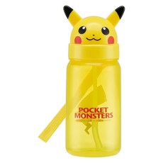 Skater 卡通造型吸管水壺, 1個, 皮卡丘